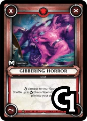 Gibbering Horror - Foil